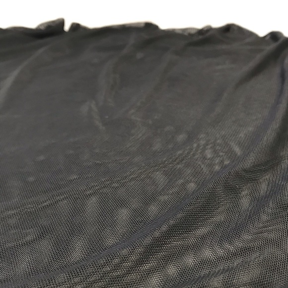 Charlotte Russe Sheer Mesh See Through Top - Picture 11 of 11